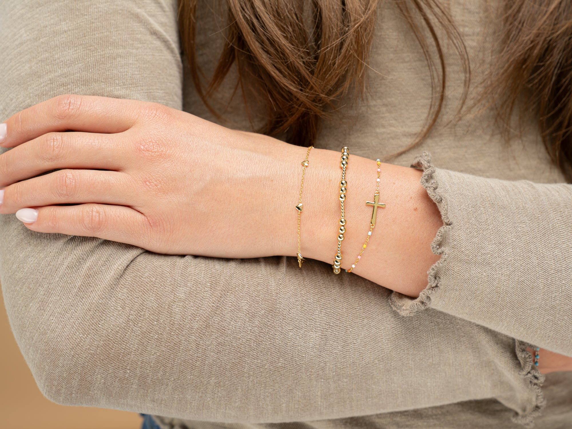 Radiant Faith Bride Gift Bracelet with Free Sentiment Card