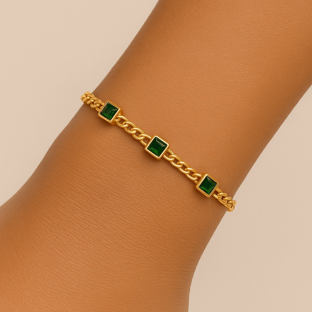 Emerald Luck Bracelet