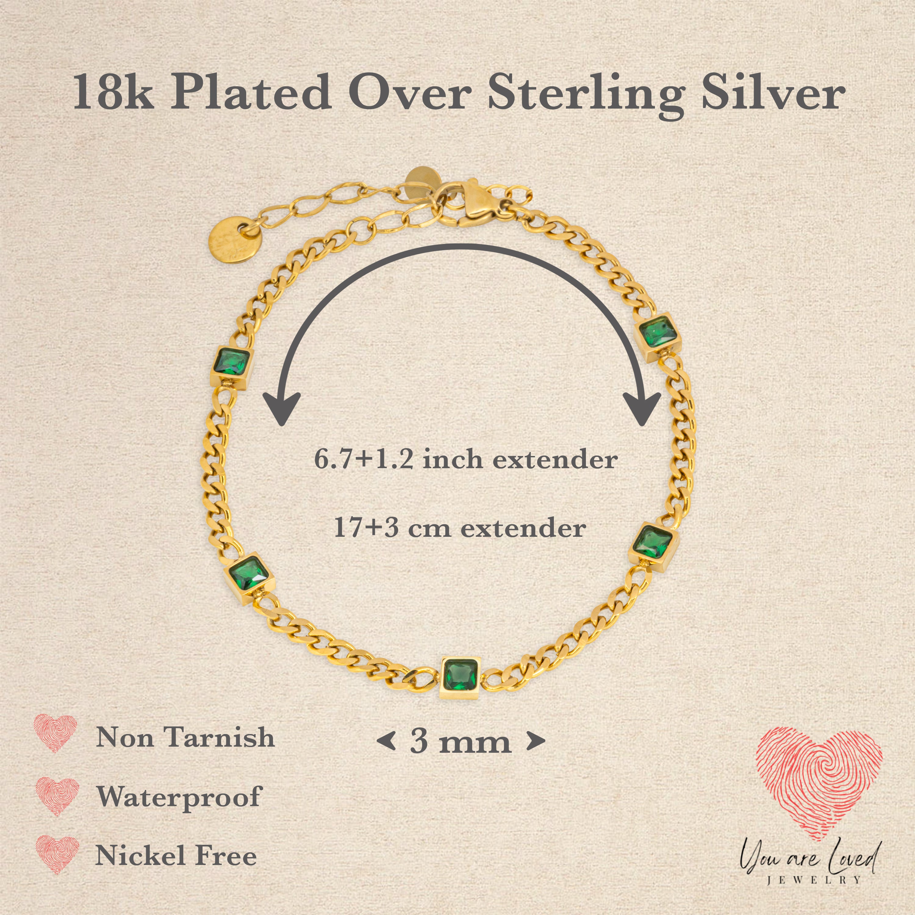 Emerald Luck Bracelet