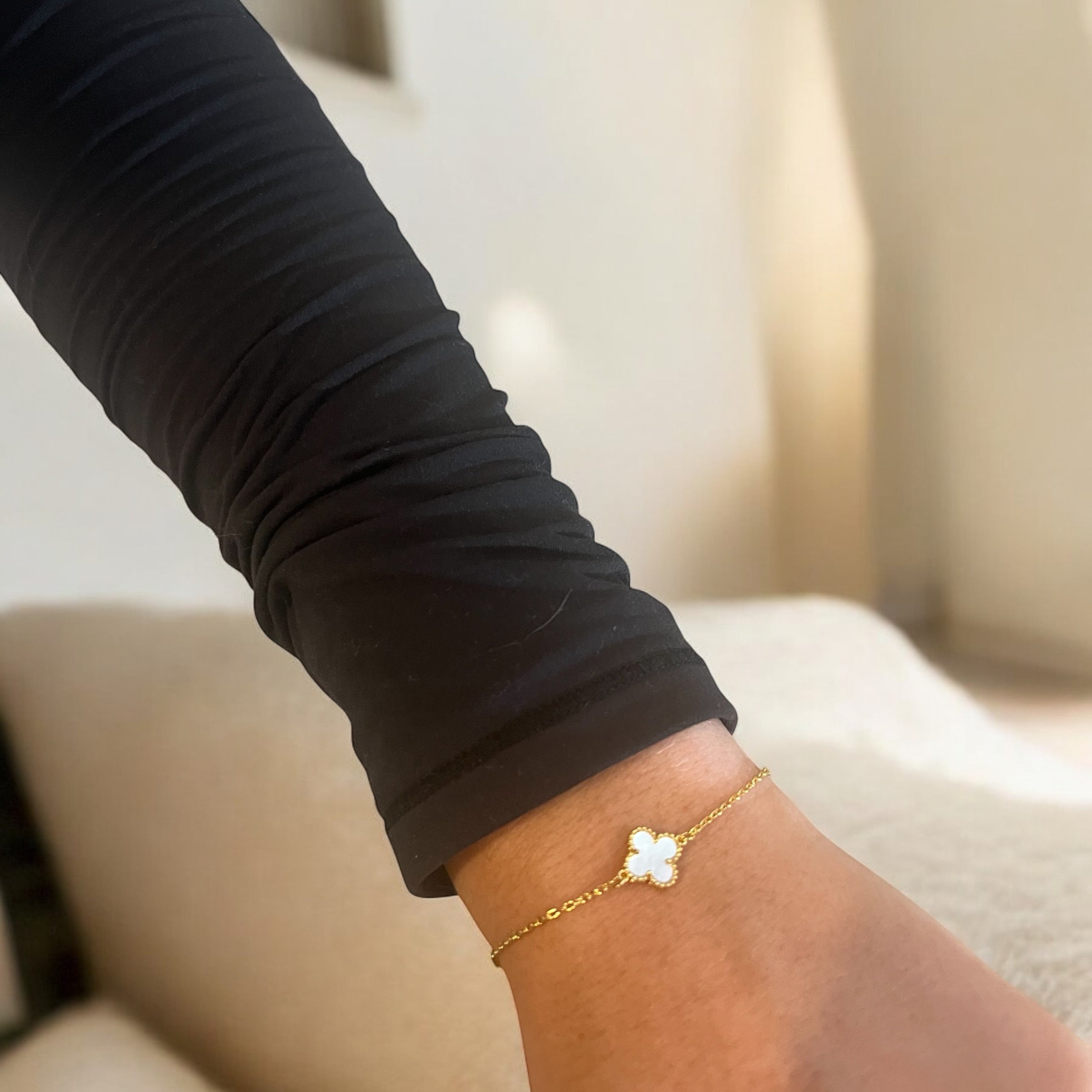 Lunar Clover Bracelet Bridal Collection