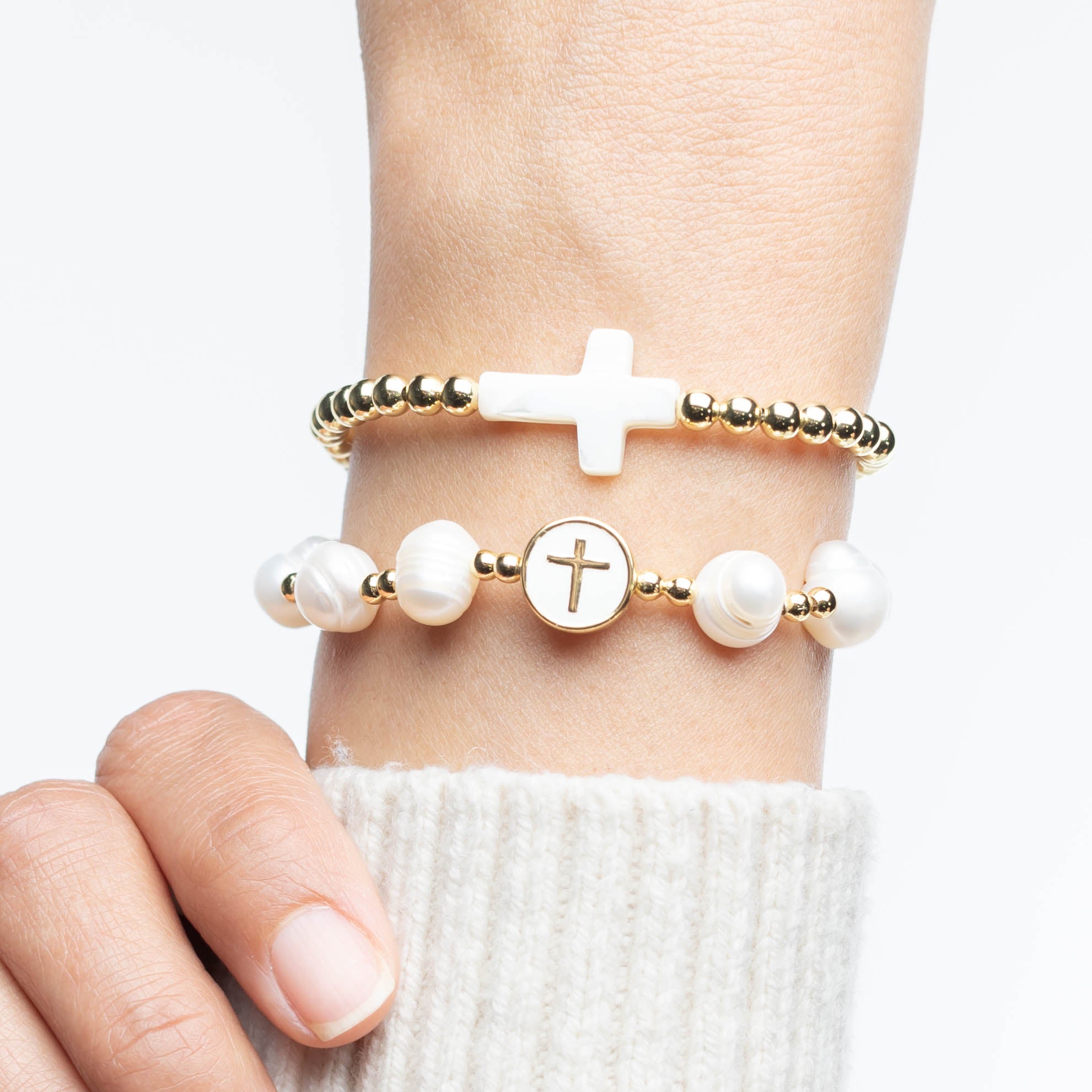 Pray on It Gift Set of Bracelets