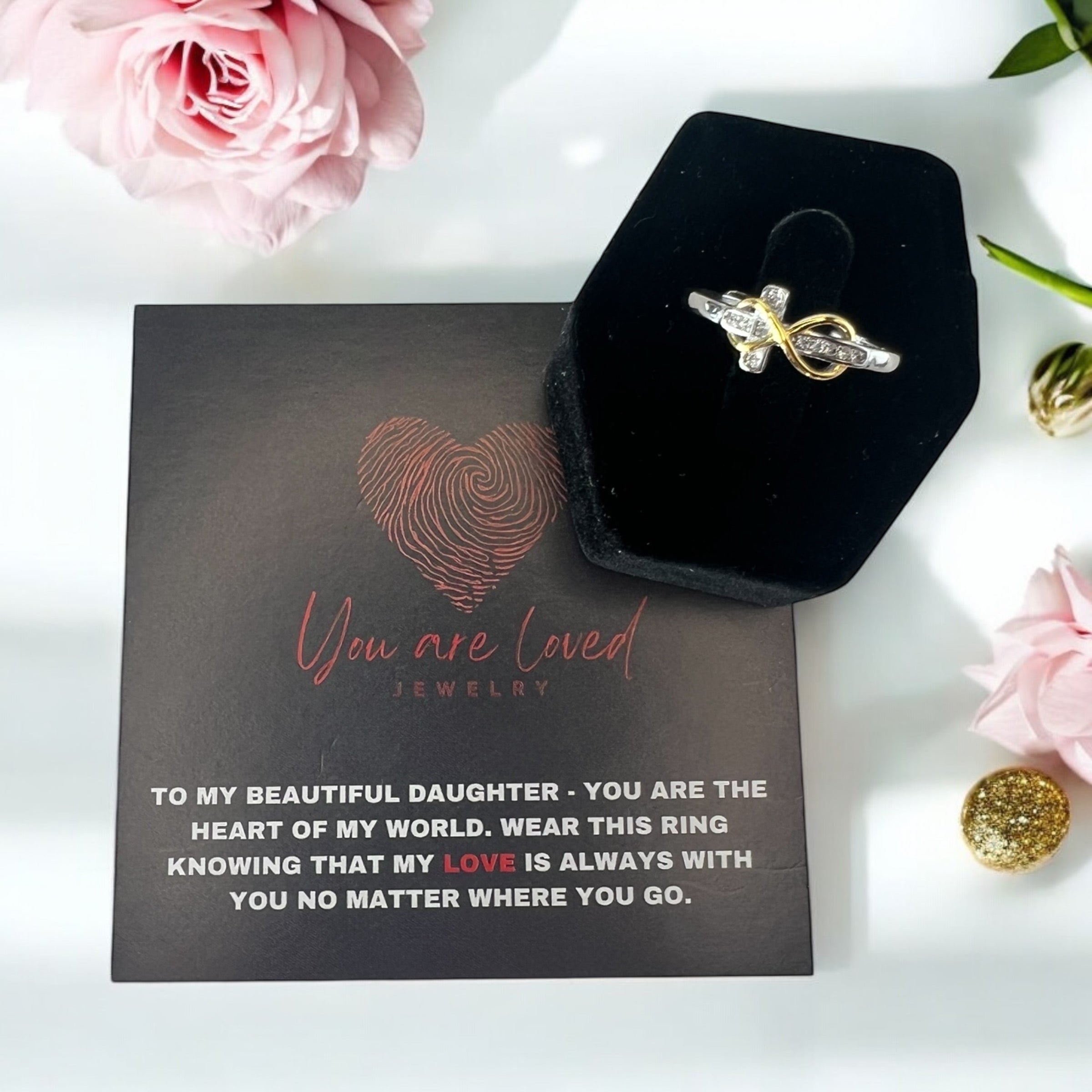 Eternal Faith Cross Ring
