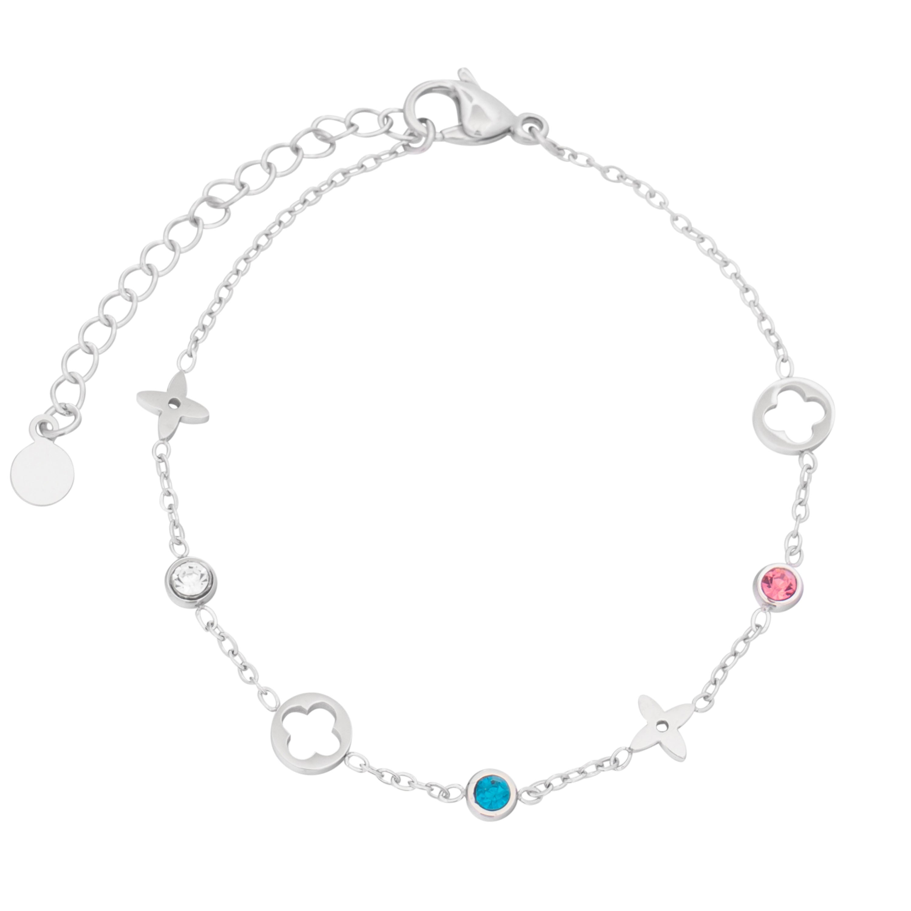 Love's Clover Silver or Gold Bracelet
