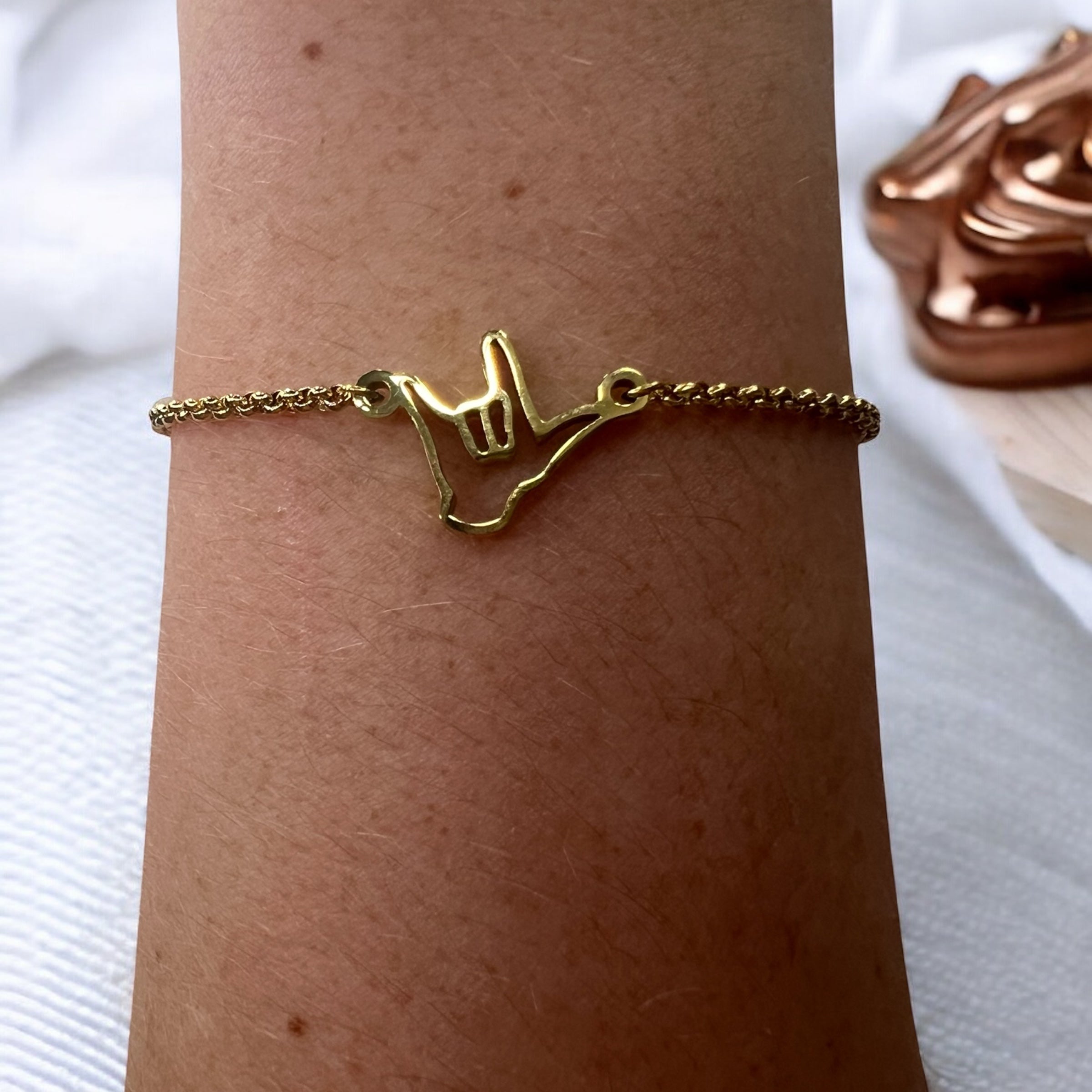 Love in Sign Bracelet