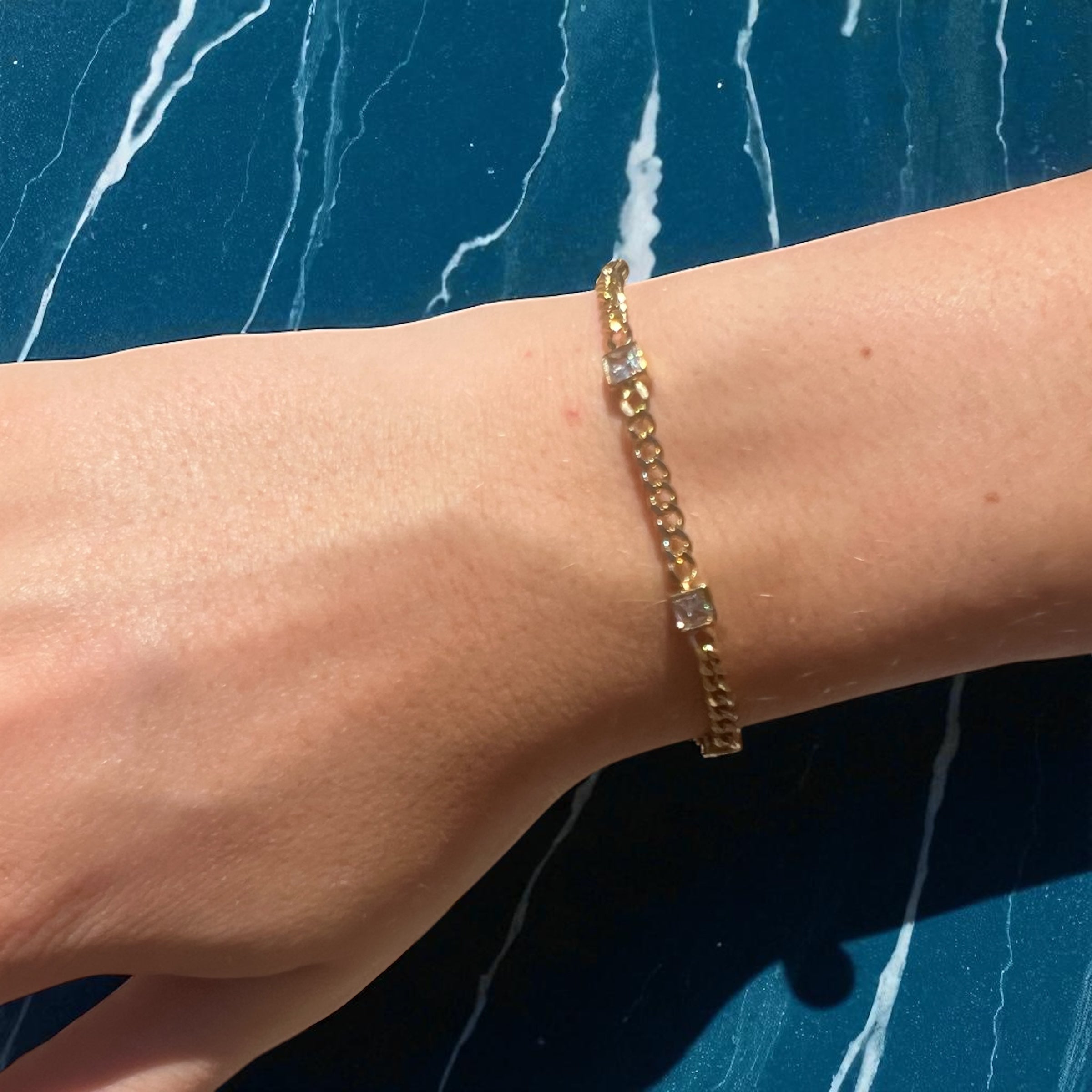 Golden Crystal  Luck Bracelet