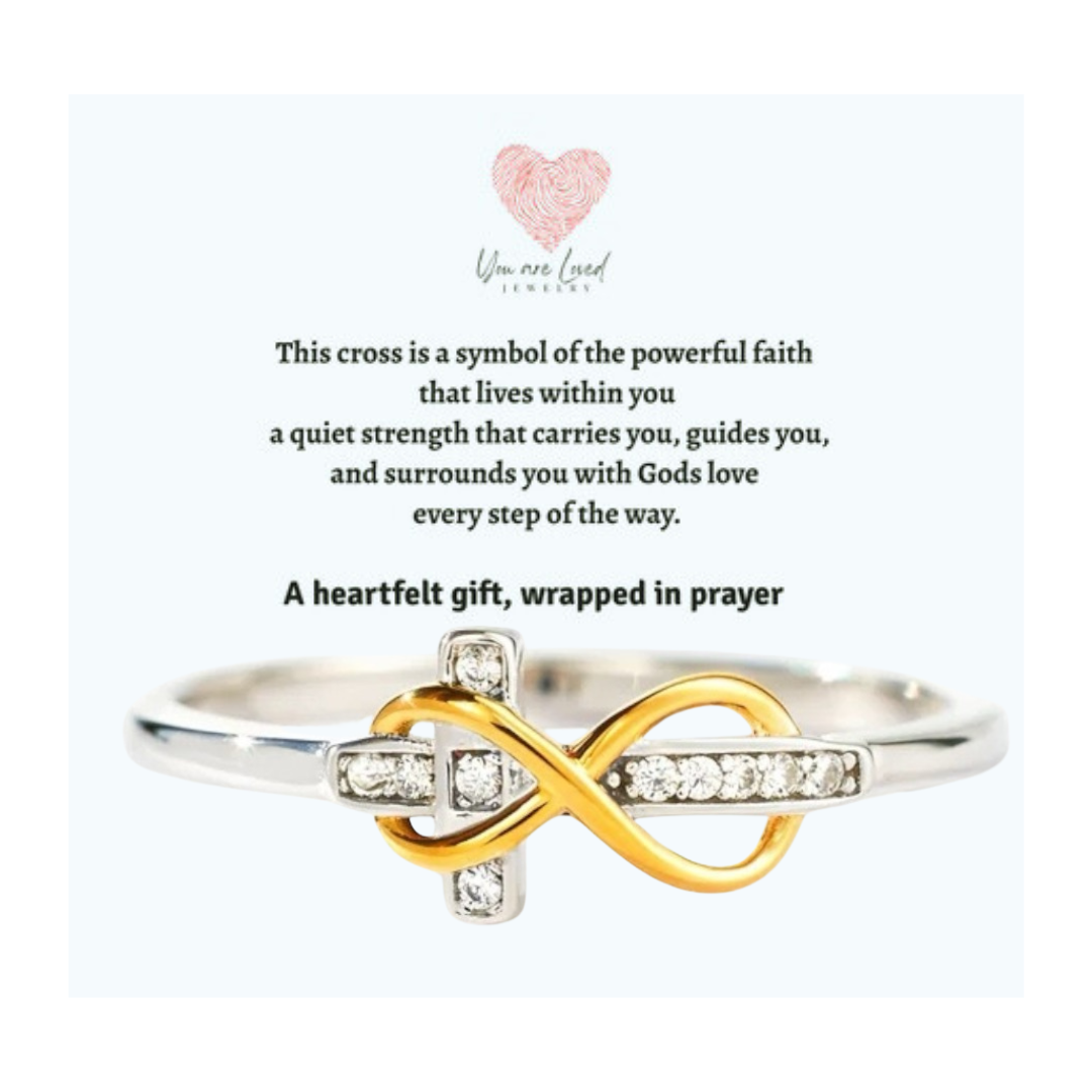 Eternal Faith Cross Ring