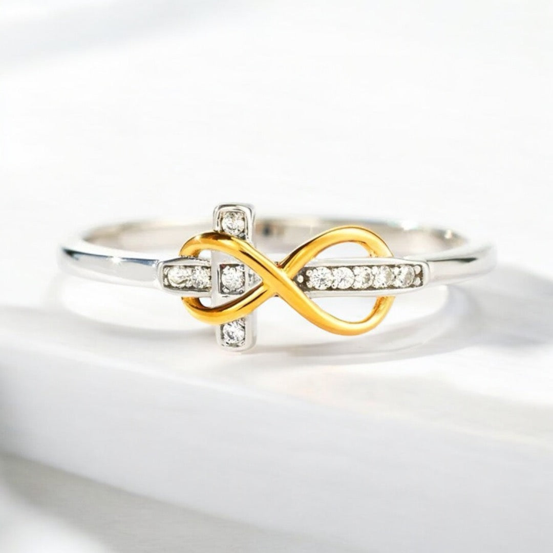 Eternal Faith Cross Ring