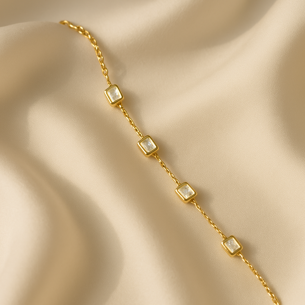 Golden Crystal  Luck Bracelet