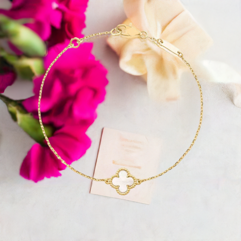 Lunar Clover Lucky To Have You Bracelet