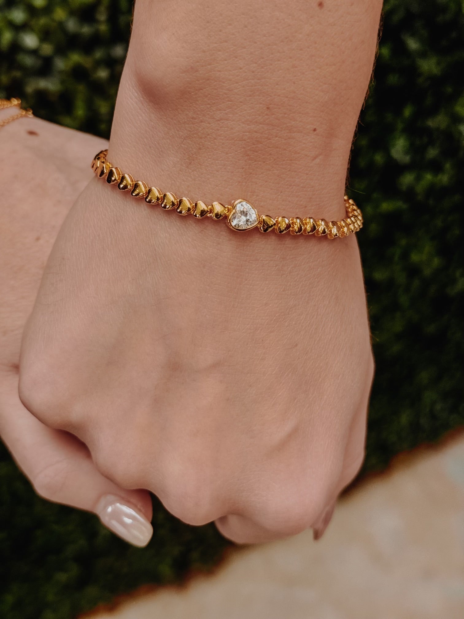 Heart of Gold Bracelet Bridal Collection